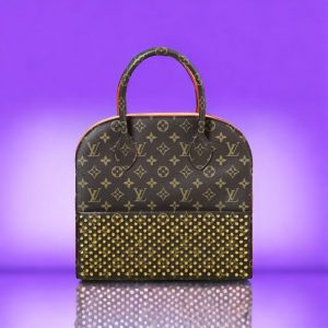 LOUIS VUITTON Christian Louboutin X  Iconoclast Alma Monogram Bag
