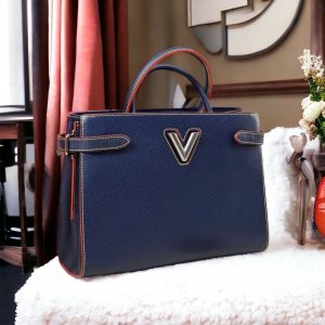 LOUIS VUITTON France Auth Twist Tote Handbag Shoulder Bag