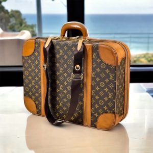 LOUIS VUITTON Vintage Suitcase Travel Carryon Bag