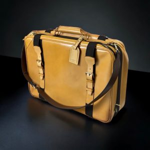 LOUIS VUITTON 20" Leather Suitcase Carry On Luggage +Dust Bag Mens Travel Case