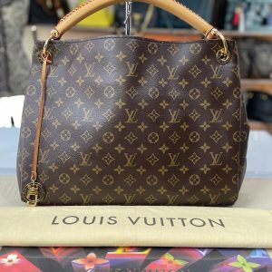 LOUIS VUITTON Artsy MM Tote Monogram LV Shoulder Handbag