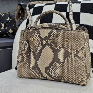 LOUIS VUITTON Montaigne BB Exotic Python Leather Shoulder Bag Handbag $10,000
