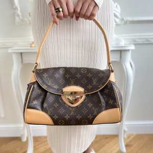 LOUIS VUITTON Authentic Beverly MM Monogram Shoulder Bag Handbag FL0067
