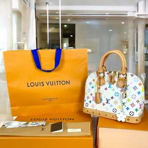 LOUIS VUITTON LV Alma PM Multicolor White TM x LV Murakami Monogram 2011 Italy