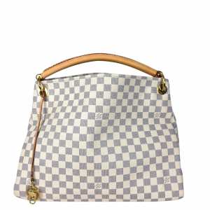 Louis Vuitton Arsty Damier Azur MM Hobo Tote Bag