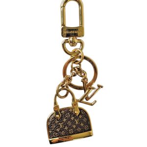 LOUIS VUITTON Alma LV Monogram Bag Charm Key Keyring Charm Fob Accessory M01799