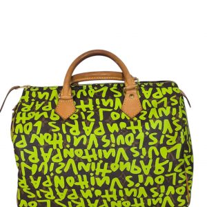 Louis Vuitton x Stephen Sprouse Speedy 30 – 2009 Graffiti Edition (Green)