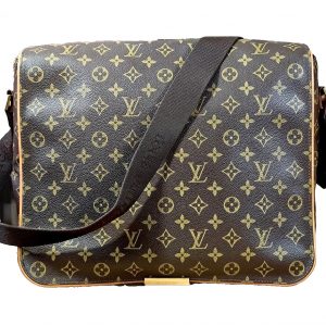 LOUIS VUITTON 14" Mens Messenger Laptop Crossbody Shoulder Bag Monogram